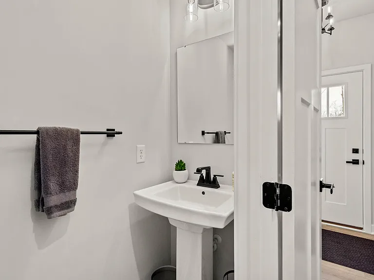 Half bath for guests