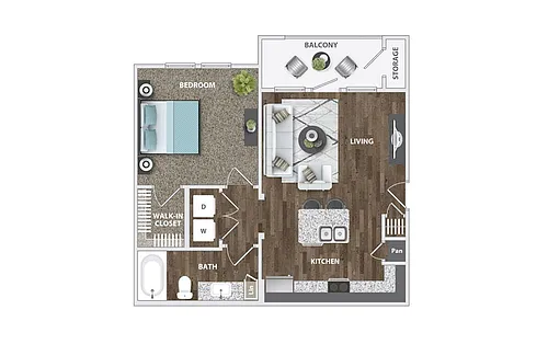 Floor plan A2