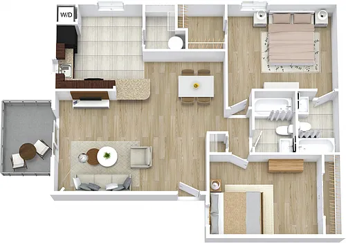 Floor plan B2