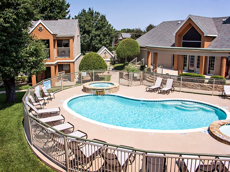 Sun-drenched Swimming Pool