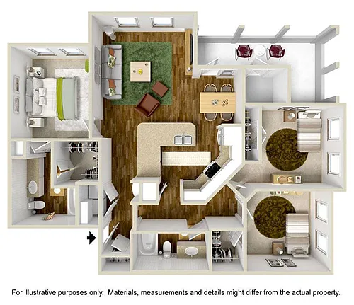 Floor plan C1