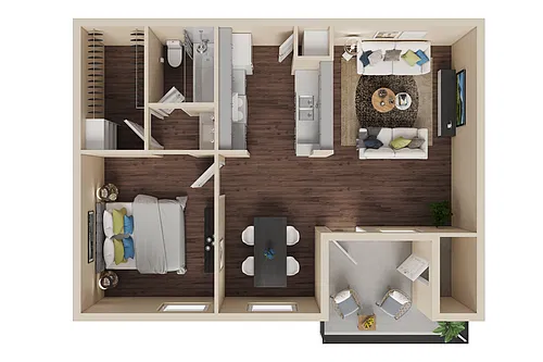 Floor plan B