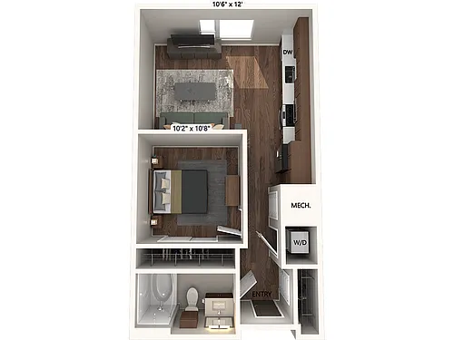 Floor plan S1 - Finish Package I