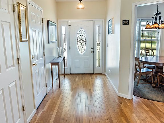 Foyer & Beautiful Door