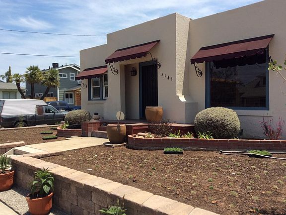 new retaining wall and landscaping