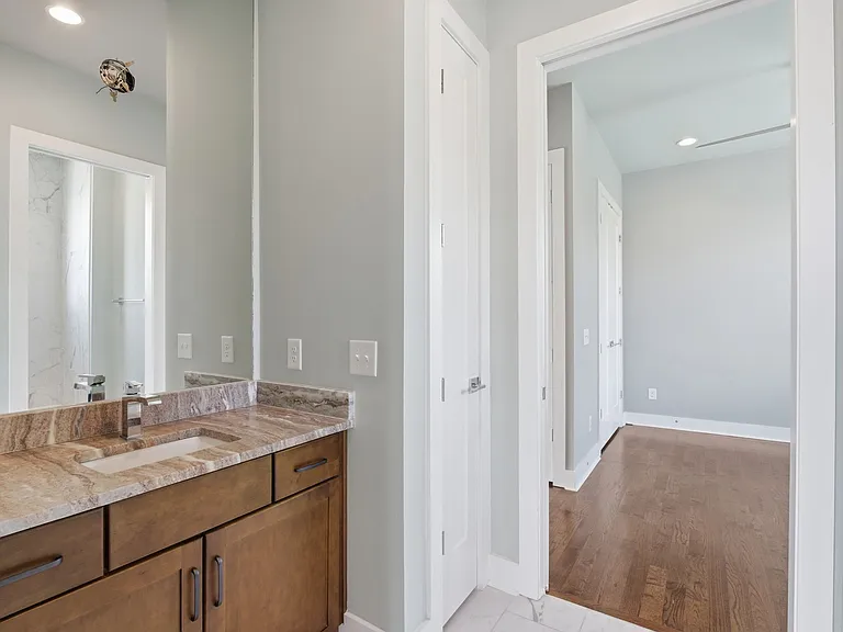 Vanity in the upstairs guest bedroom