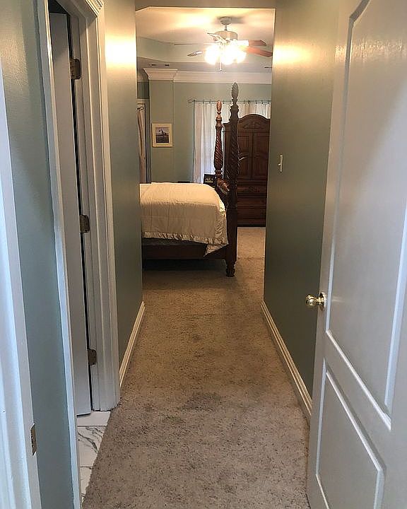 Hall to master bedroom 