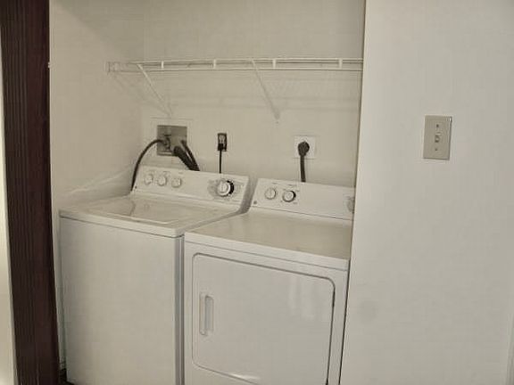In-unit washer and dryer