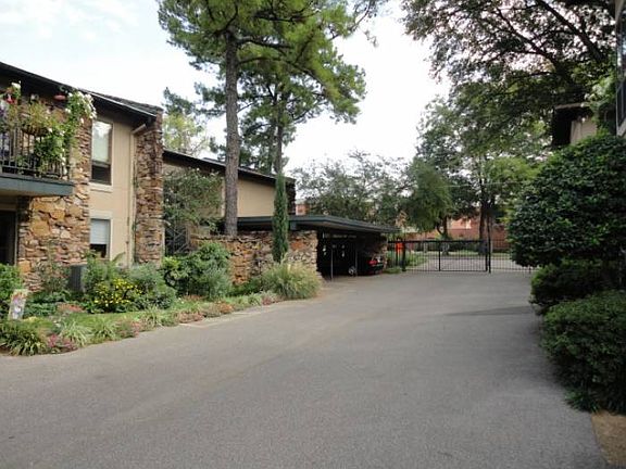 Driving to condo on left