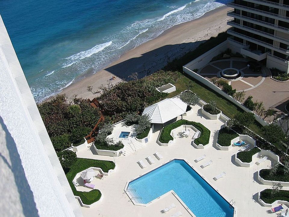 View from Unit 15E of pool and ocean