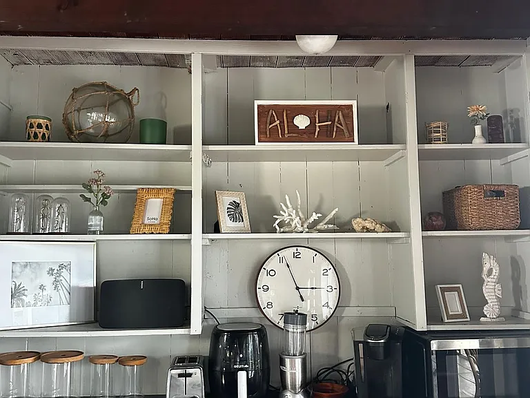Coffee bar area
