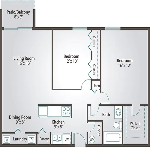 Floor plan The Knowles