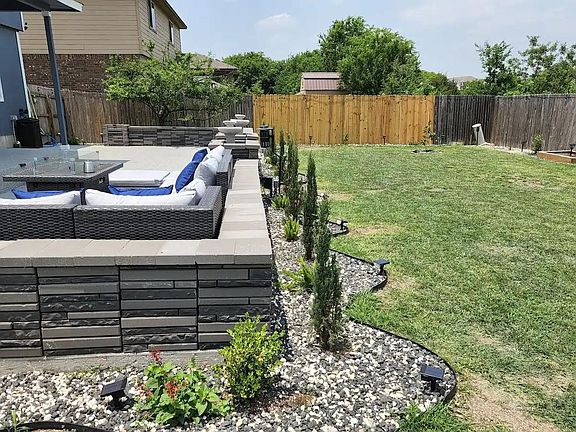 landscaping view lighted fences