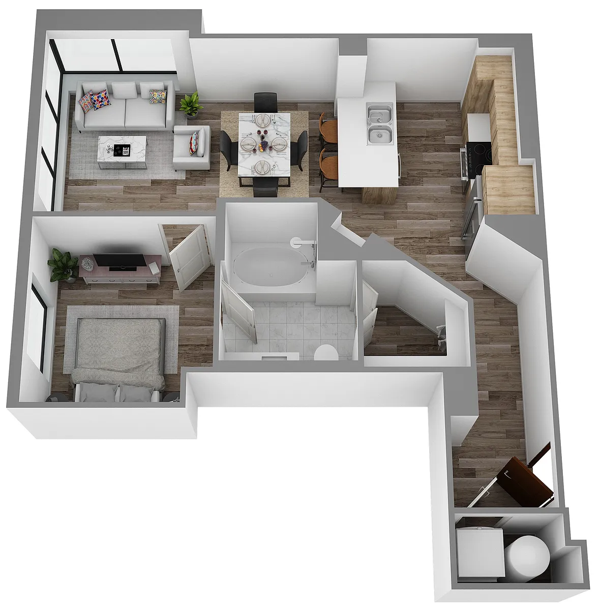 Floor plan B