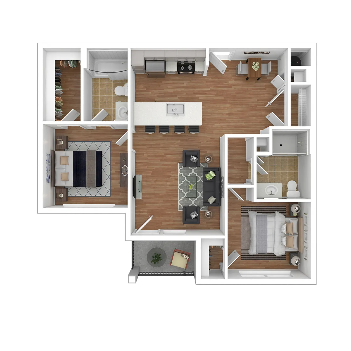 Floor plan B1