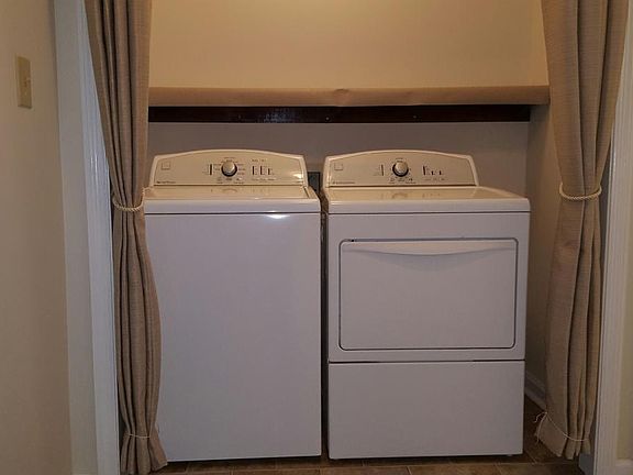 washer and dryer