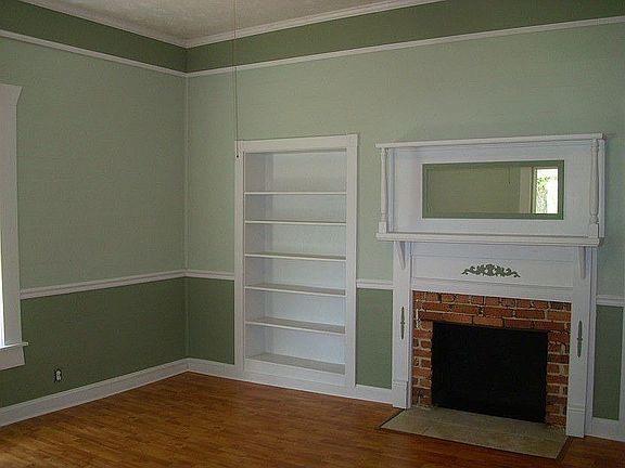 Living room fireplace