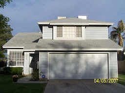 Front of home. HOA maintains