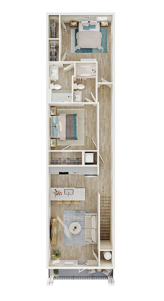 Floor plan Chime Upper