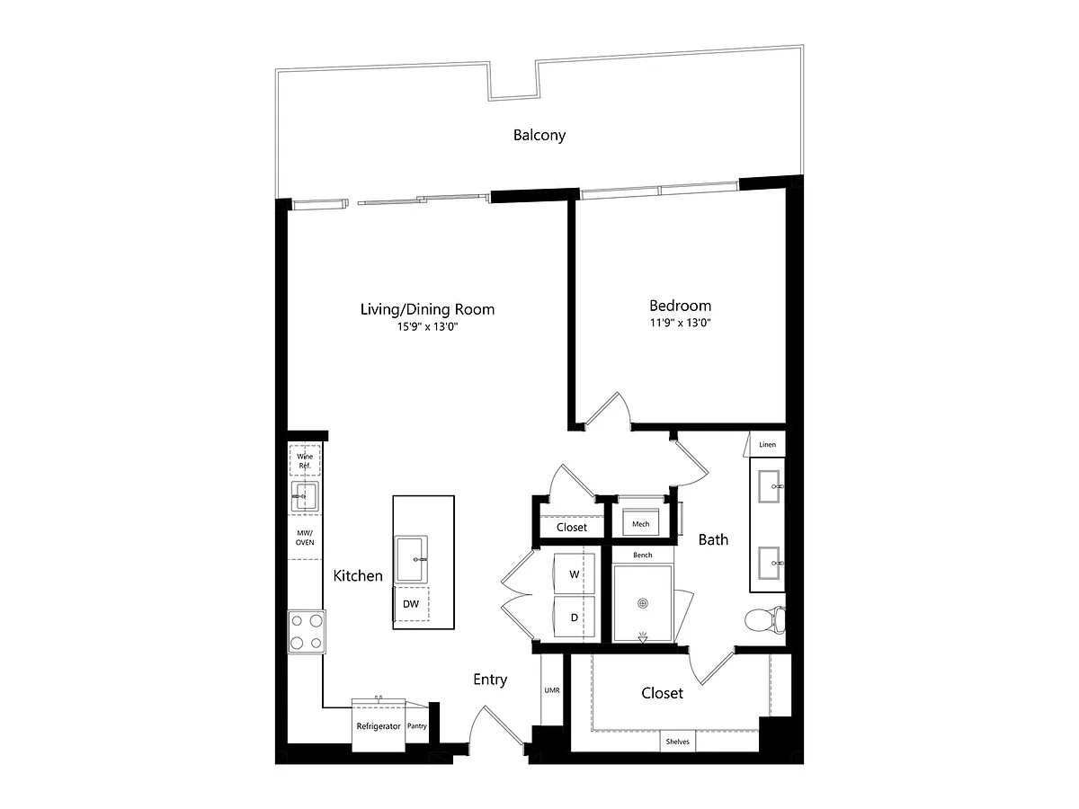 Floor plan A8