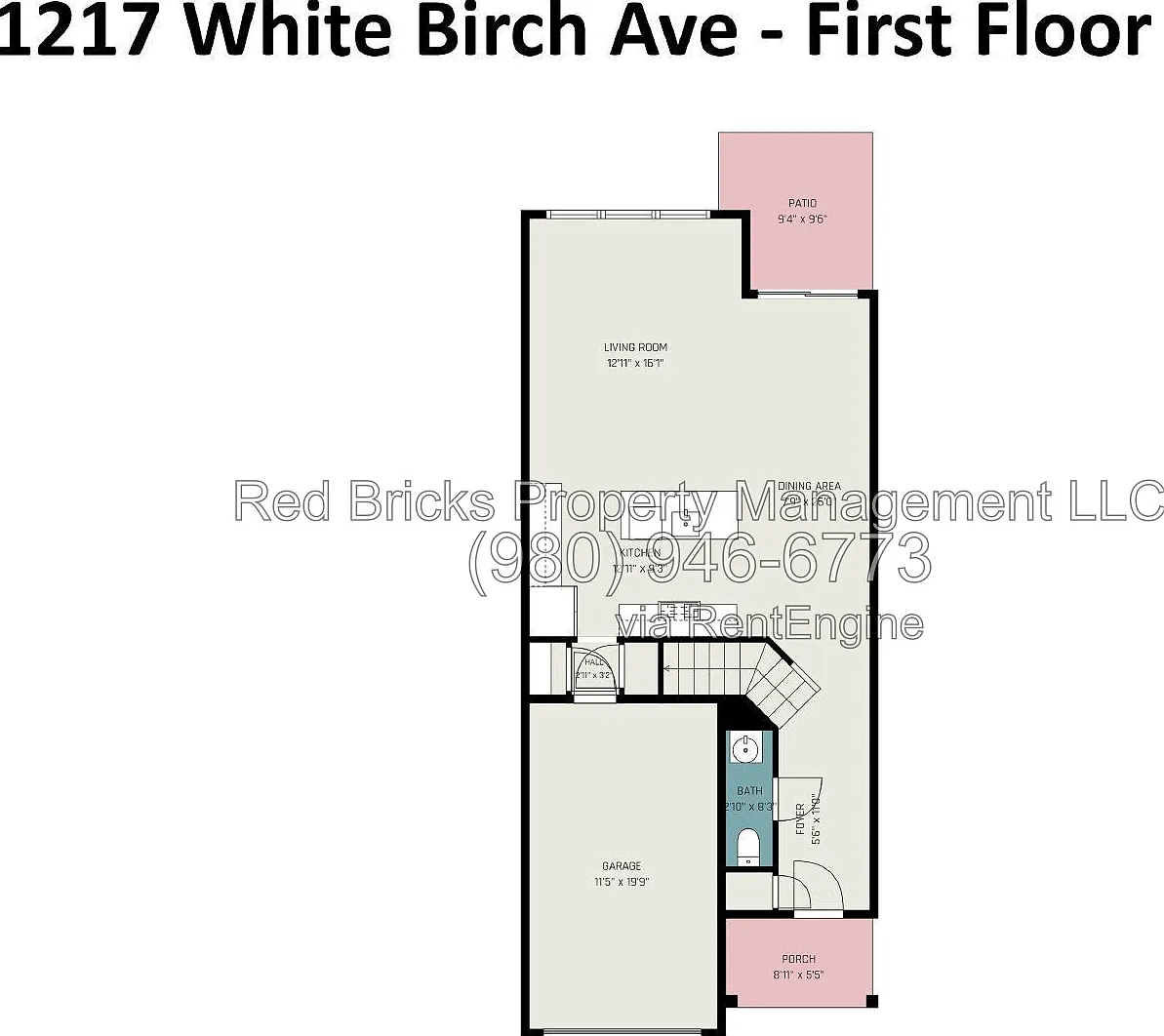 3 bed, 2.5 bath, 1699 sqft, $2,195 — Photo 3