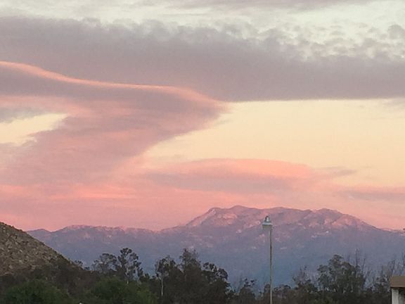 Mountain View from Porch