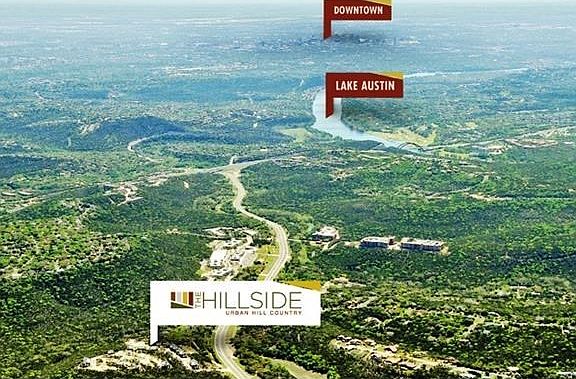 The Hillside is 15 minutes from downtown Austin and surrounded by the Balcones Canyonland Preserve.