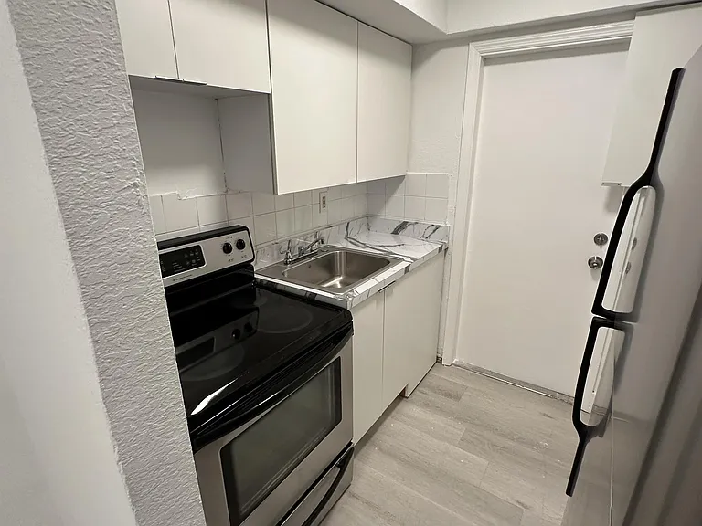 Kitchen with New Stainless Steel Appliances