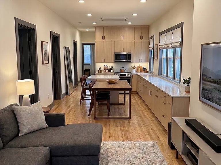 Fully furnished open layout...example for your imagination.