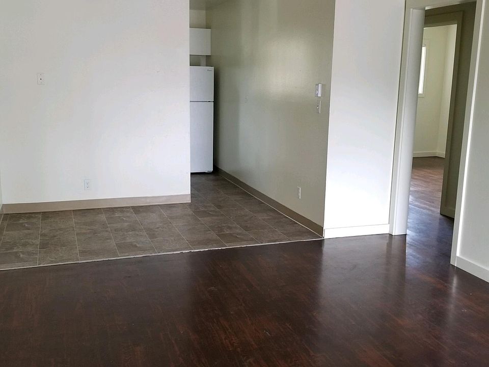 Living room and dining room
