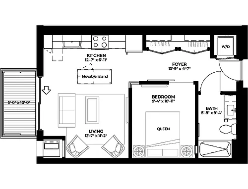 Floor plan Plum (S4)