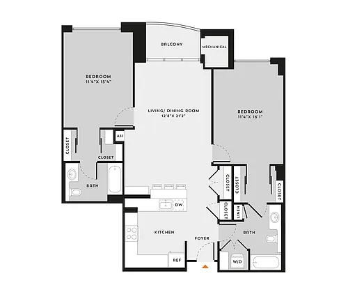 Floor plan 22D