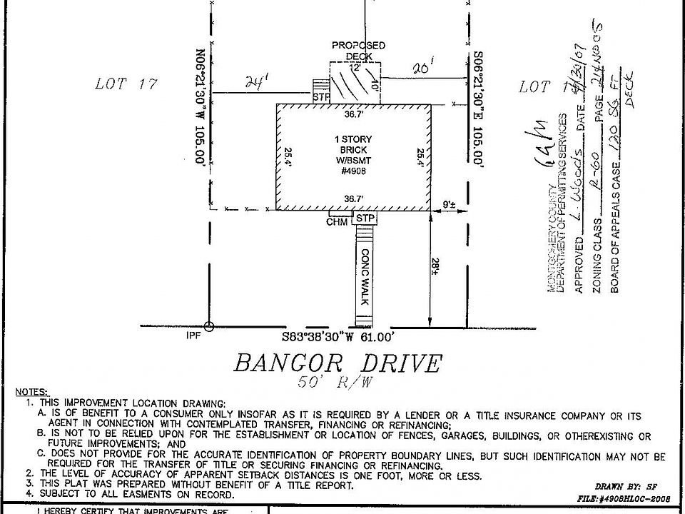 For Sale: Bangor Drive, Kensington, Maryland 20895