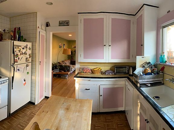 Kitchen with all appliances.