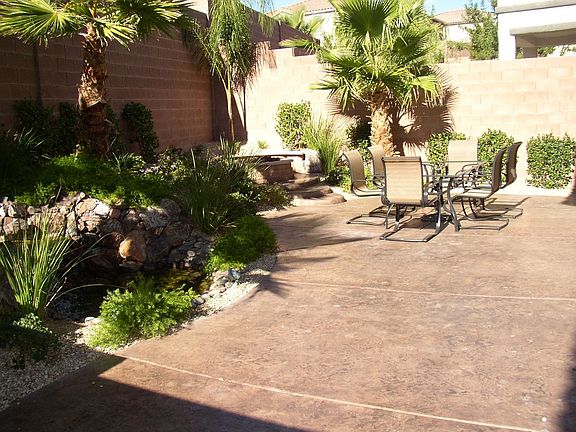  Waterfall & Firepit