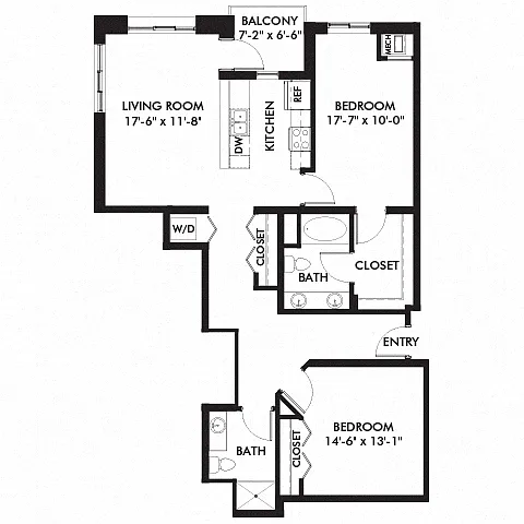Floor plan Tower - Superior
