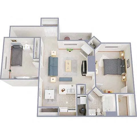 Floor plan Tamarack