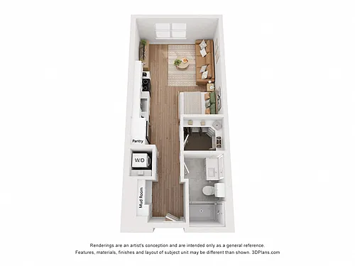 Floor plan Moss