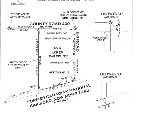 County Road 400 Rd Parcel D, Perronville, MI 49873