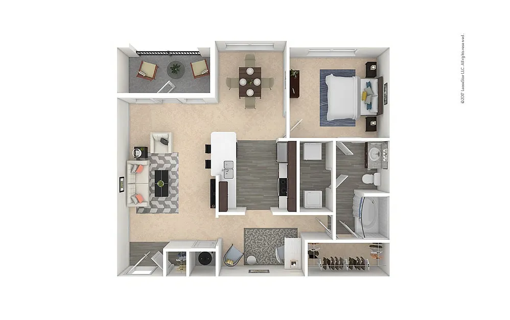 Floor plan Dunkel