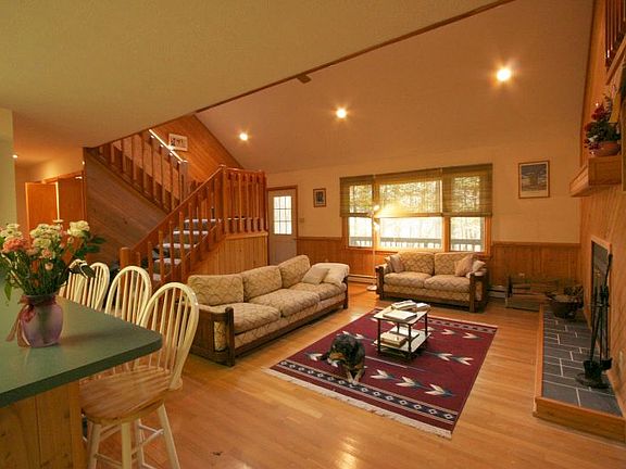 Living Area from Kitchen