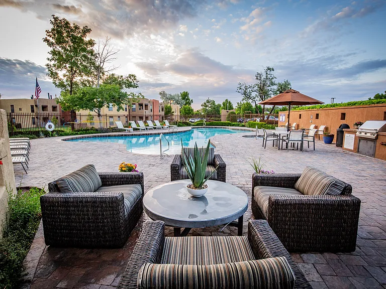 Pool Lounge Area