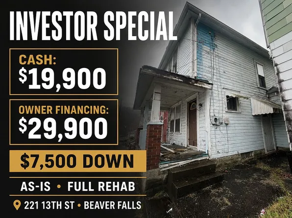 221 13th St, Beaver Falls, PA 15010