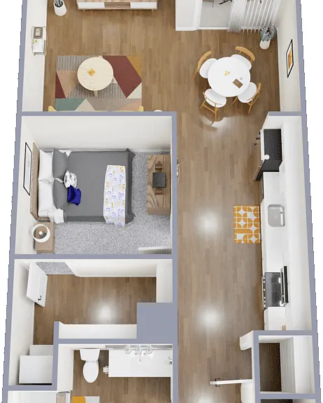 Velour Canape' Floorplan Diagram