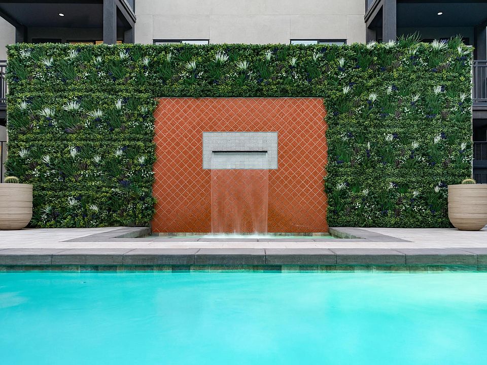 A refined pool retreat at Modera Higley Commons, offering a polished escape just minutes from Gilbert's dining, shopping, and everyday conveniences.