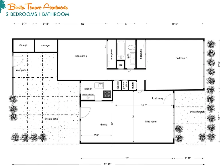 Bonita Terrace Apartments — Photo 35