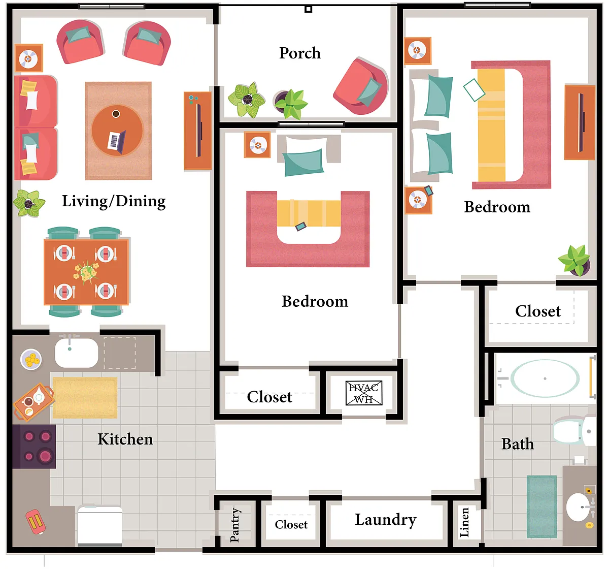 Floor plan 2X1