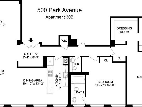 2nd image of 500 Park Ave #30B