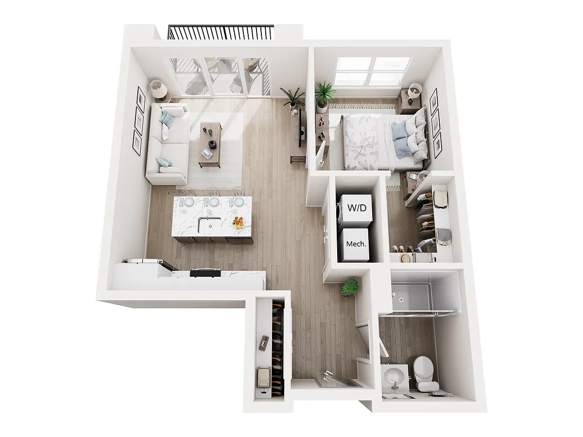 Floor plan 01D-C