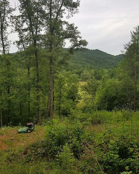 View from top of lot